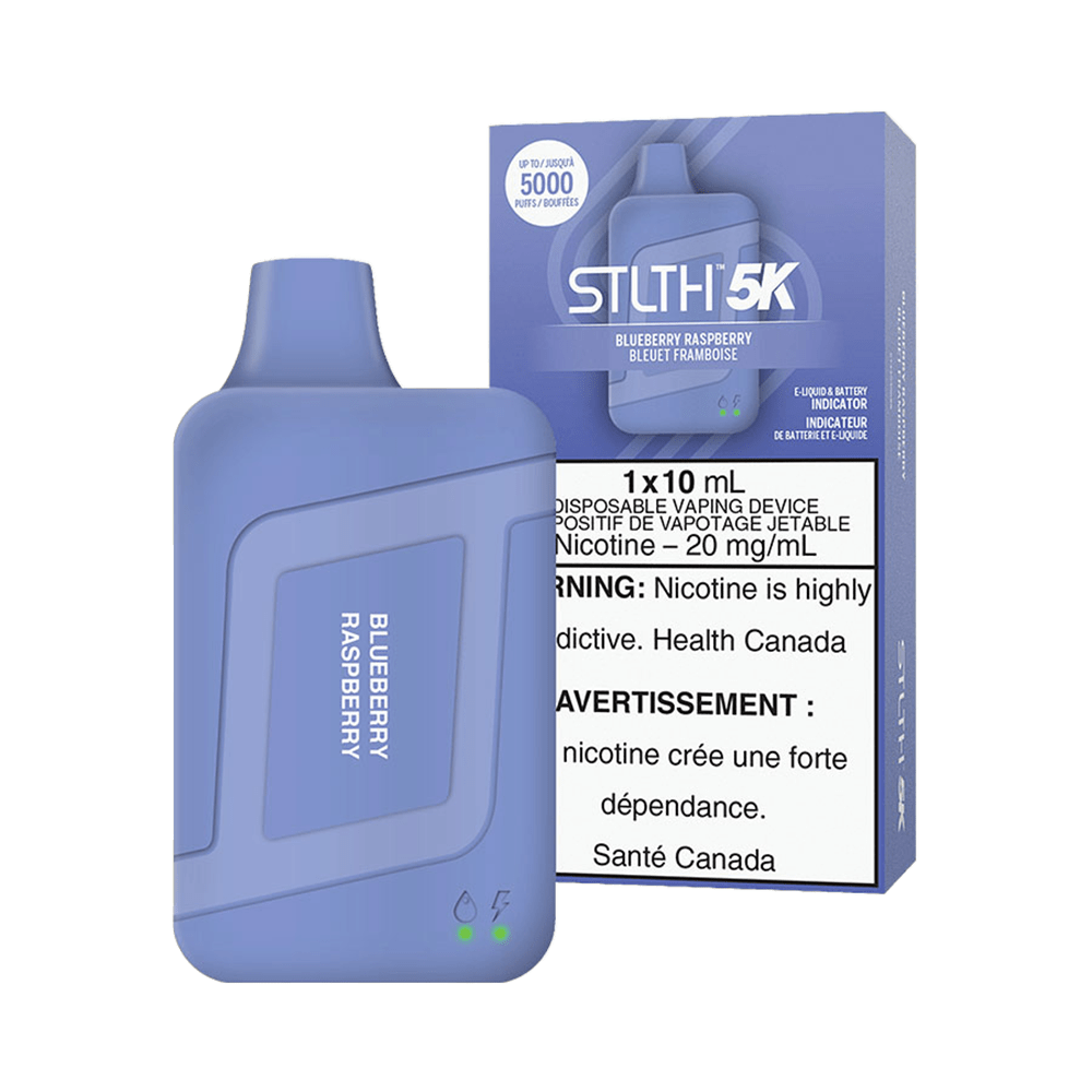 STLTH 5K Disposable Vape - Blueberry Raspberry available on Canada online vape shop