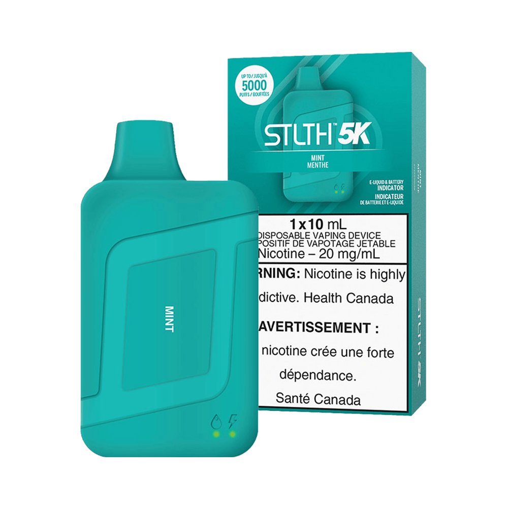 STLTH 5K Disposable Vape - Mint available on Canada online vape shop
