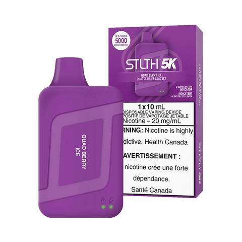 STLTH 5K Disposable Vape - Quad Berry Ice available on Canada online vape shop