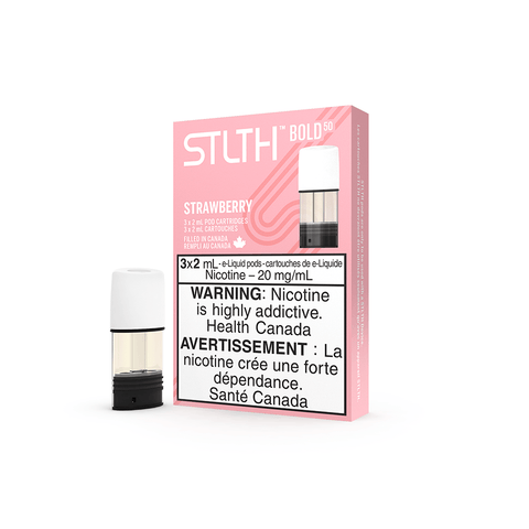 STLTH Pods - Strawberry (3/PK) available on Canada online vape shop