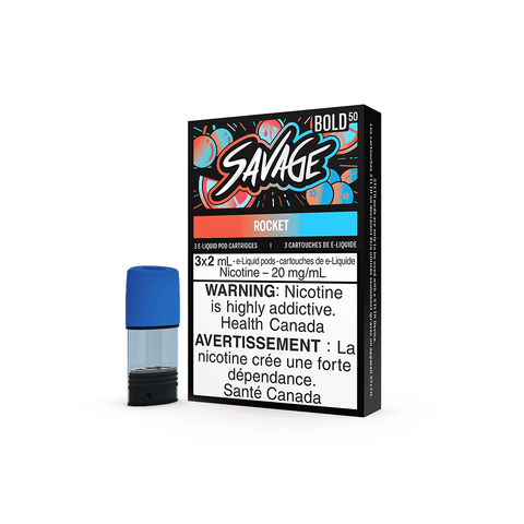 STLTH Savage Pods - Rocket (3/PK) available on Canada online vape shop