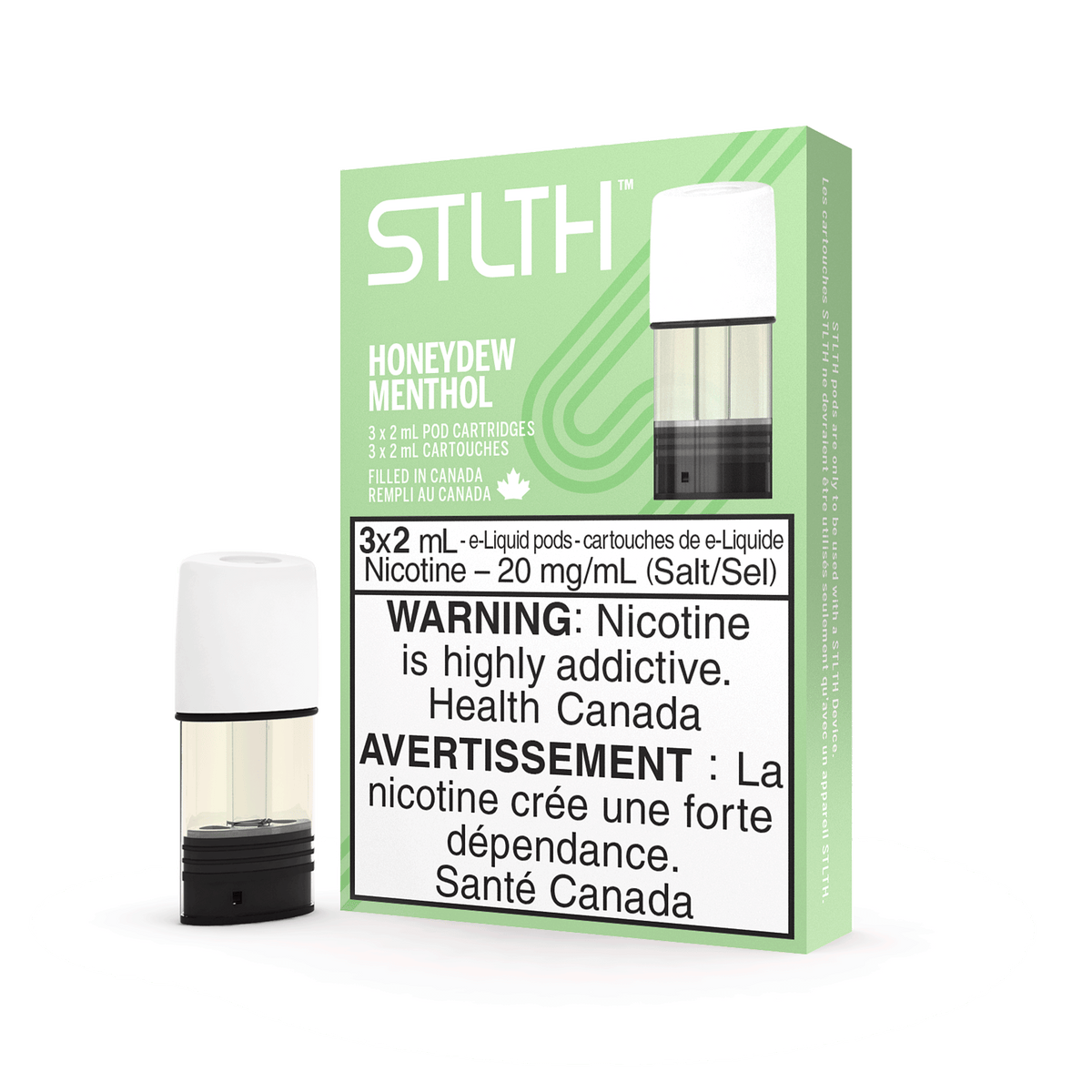 STLTH Vape Pod - Honeydew Menthol available on Canada online vape shop