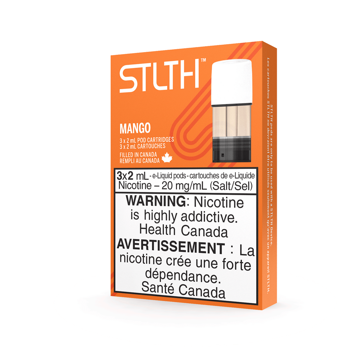 STLTH Vape Pod - Mango available on Canada online vape shop