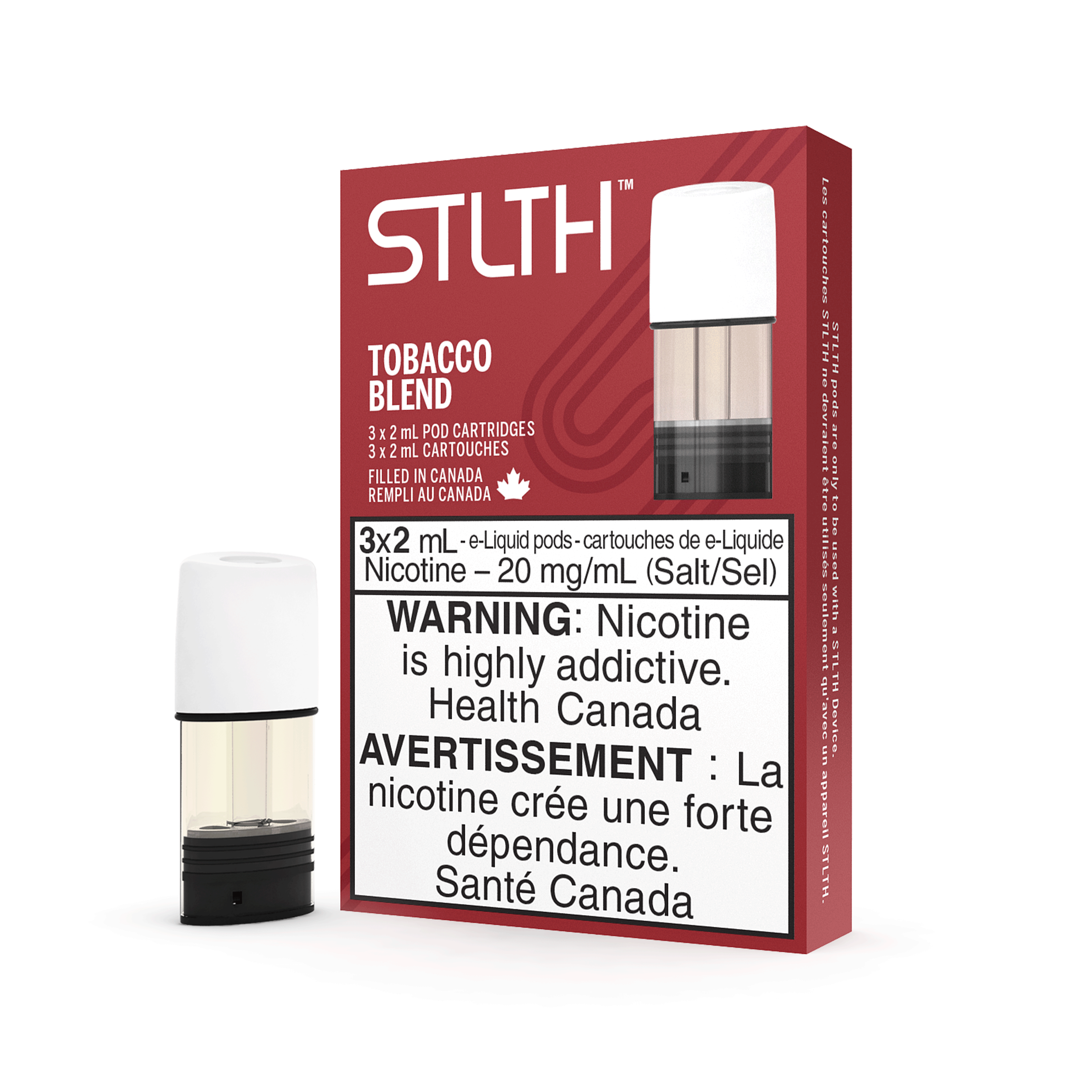 STLTH Vape Pod - Tobacco available on Canada online vape shop