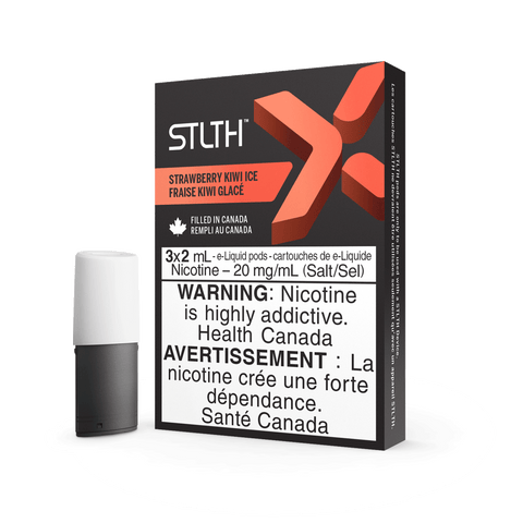 STLTH X Pods - Strawberry Kiwi Ice (3/PK) available on Canada online vape shop