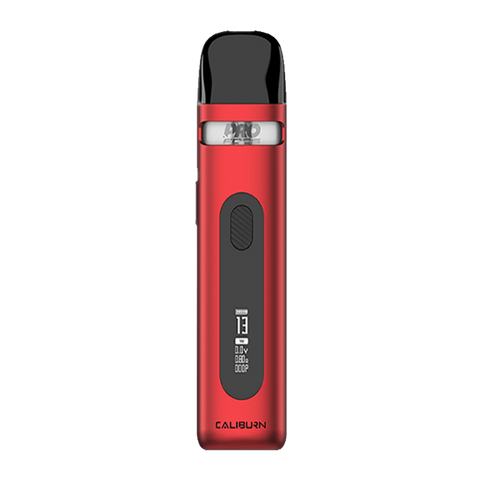 Uwell caliburn x in red ribbon available at dragonvape.ca