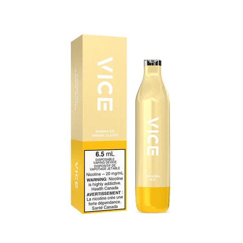 VICE 2500 - Banana Ice available on Canada online vape shop