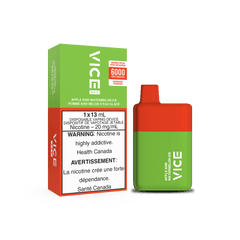 VICE BOX Disposable Vape - Apple Kiwi Watermelon Ice available on Canada online vape shop