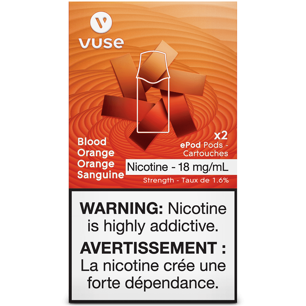Vuse Alto ePods - Blood Orange (2/Pack) available on Canada online vape shop
