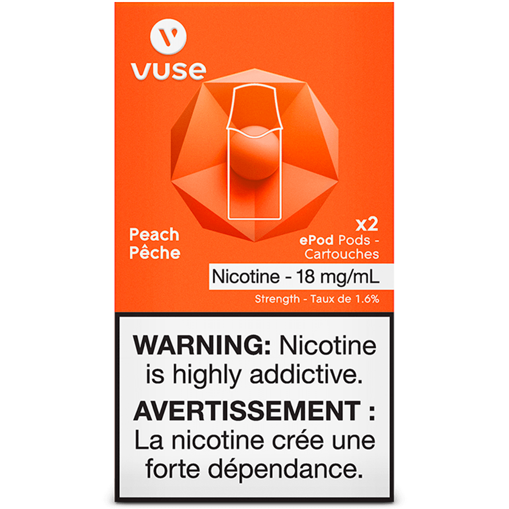 Vuse Alto ePods - Peach (2/Pack) available on Canada online vape shop