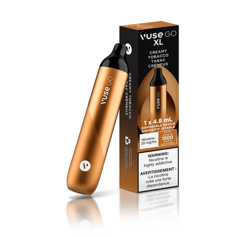 Vuse GO XL Disposable Vape - Creamy Tobacco available on Canada online vape shop