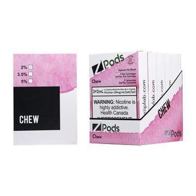 Z Pods S Compatible Pod Pack - Chew (3/PK) available on Canada online vape shop