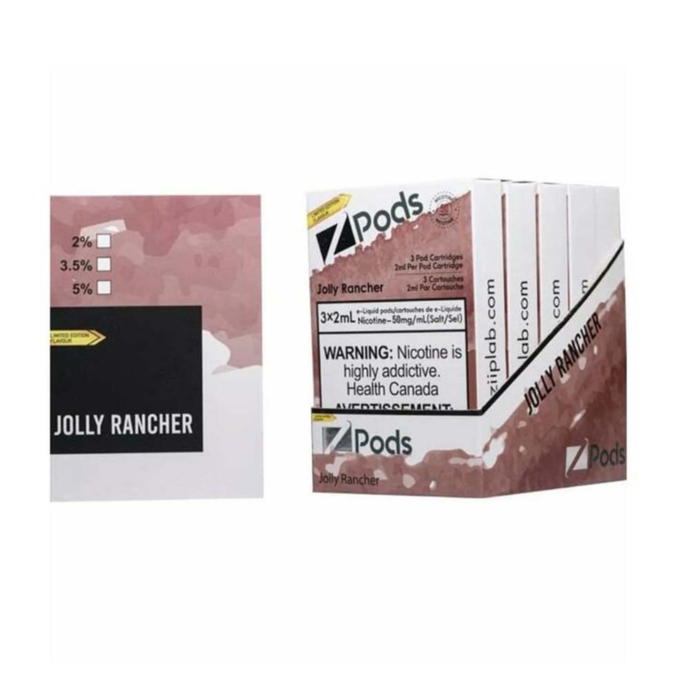 Z Pods S Compatible Pod Pack - Jolly R (3/PK) available on Canada online vape shop