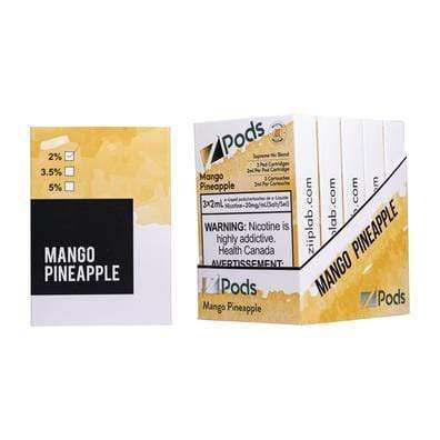 Z Pods S Compatible Pod Pack - Mango Pineapple (3/PK) available on Canada online vape shop