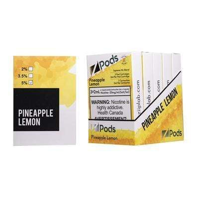 Z Pods S Compatible Pod Pack - Pineapple Lemon (3/PK) available on Canada online vape shop